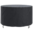Møbelbetræk Sort 157 x 157 x 85 cm 210D Oxford Stof