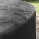 Møbelbetræk Sort 157 x 157 x 85 cm 420D Oxford Stof