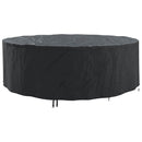 Møbelbetræk 279 x 279 x 105 cm 210D Oxford Stof Rund Vandtæt