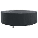 Møbelbetræk 320 x 320 x 85 cm 600D Oxford Stof Rund Vandtæt