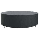 Møbelbetræk 320 x 320 x 85 cm 600D Oxford Stof Rund Vandtæt