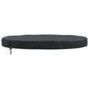 Udendørs Borddække 112 x 112 x 10 cm 210D Oxford Stof Rund Sort