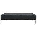 Borddække 92 x 92 x 15 cm Firkantet Vandtæt Sort