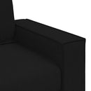 sofastol sort 100x78x84 cm stof