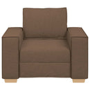 sofastol brun 100x78x84 cm stof