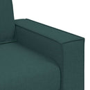 sofastol mørkegrøn 100x78x84 cm stof