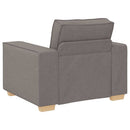 sofastol taupe 100x78x84 cm stof