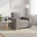 sofastol taupe 100x78x84 cm stof