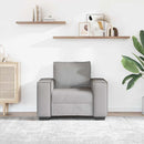 Sofastol Skygrå 100x78x84 cm Stof