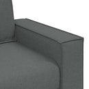 2-personers sofa mørkegrå 180x78x84 cm stof