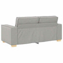 2-personers sofa skygrå 180x78x84 cm stof
