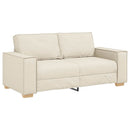 2-personers sofa i linned 180x78x84 cm
