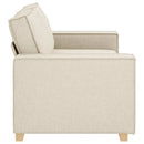 2-personers sofa i linned 180x78x84 cm