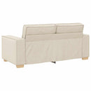 2-personers sofa i linned 180x78x84 cm
