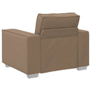 Sofa Stol Cappuccino 100 cm Faux læder
