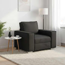 Sofa Stol Sort 100 cm Faux læder
