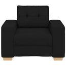 sofastol 100x78x80 cm stof sort