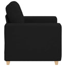 sofastol 100x78x80 cm stof sort