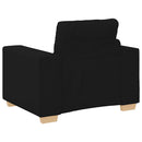 sofastol 100x78x80 cm stof sort