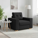 sofastol 100x78x80 cm stof sort