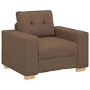sofastol 100x78x80 cm stof brun
