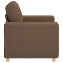 sofastol 100x78x80 cm stof brun