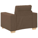 sofastol 100x78x80 cm stof brun