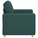 sofastol 100x78x80 cm stof mørkegrøn