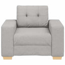 sofastol 100x78x80 cm stof skygrå