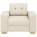 sofastol hør 100x78x80 cm