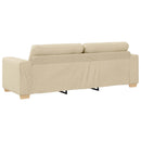 3-personers sofa Creme 220 cm Stof