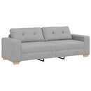 3-personers sofa Skygrå 220 cm Stof