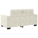 Tosæders sofa Creme 160 cm Fløjl
