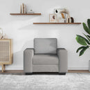 sofastol 100x77x82 cm stof skygrå