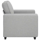 sofastol 100x77x82 cm stof skygrå