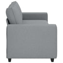 3-personers sofa 220x77x82 cm stof lysegrå
