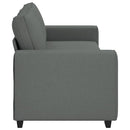 3-personers sofa 220x77x82 cm stof mørkegrå