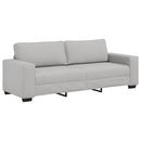 3-personers sofa 220x77x82 cm stof skygrå