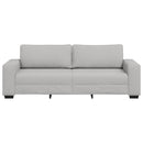 3-personers sofa 220x77x82 cm stof skygrå