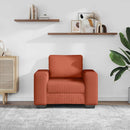 sofastol 100x77x82 cm fløjlsstof blå