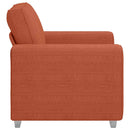 sofastol 100x77x82 cm fløjlsstof blå