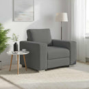 Sofa Stol Mørkegrå 100 cm Stof