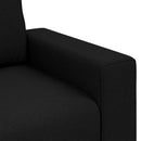 Sofa Stol Sort 100 cm Stof