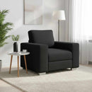 Sofa Stol Sort 100 cm Stof