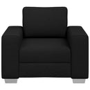 Sofa Stol Sort 100 cm Stof