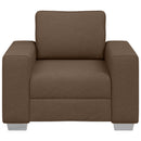 Sofa Stol Brun 100 cm Stof
