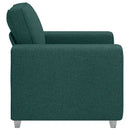 Sofa Stol Mørkegrøn 100 cm Stof