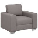 Sofa Stol Gråbrun 100 cm Stof