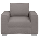Sofa Stol Gråbrun 100 cm Stof