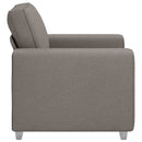 Sofa Stol Gråbrun 100 cm Stof